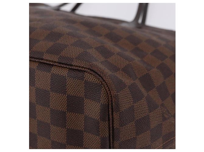 Borsa Tote LOUIS VUITTON Damier Ebene Neverfull GM N51106 LV Auth fm5448V - vista 16