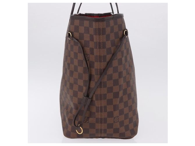 Borsa Tote LOUIS VUITTON Damier Ebene Neverfull GM N51106 LV Auth fm5448V - vista 4