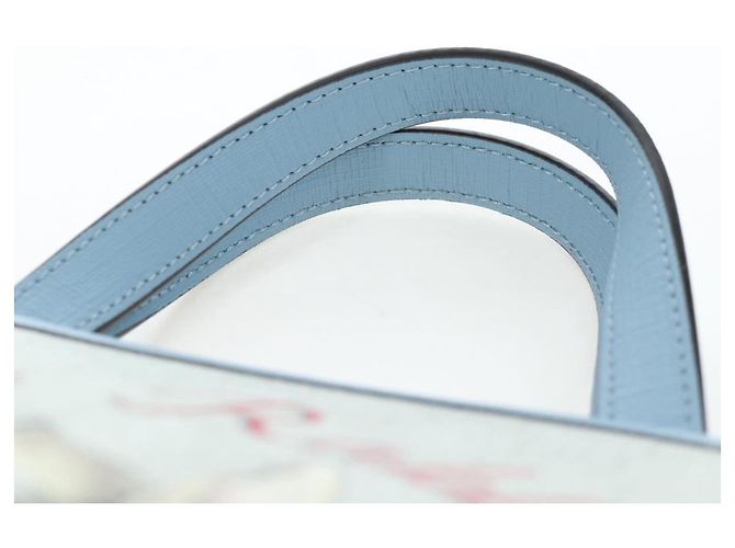GUCCI GG Supreme Children's PVC Peter Rabbit White Blue 605614 Auth 196593SAM Light blue - view 14