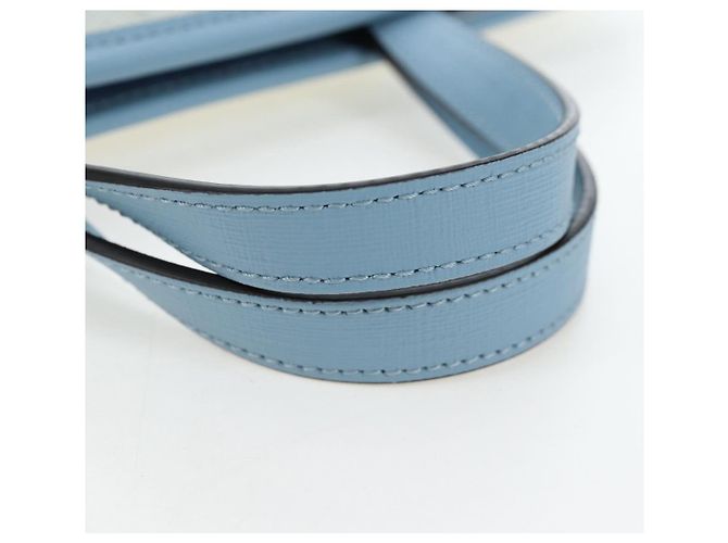 GUCCI GG Supreme Children's PVC Peter Rabbit White Blue 605614 Auth 196593SAM Light blue - view 7