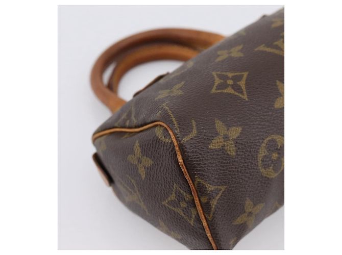 LOUIS VUITTON Monogram Mini Speedy Hand Bag M41534 LV Auth 197639 Monogramma - vista 14