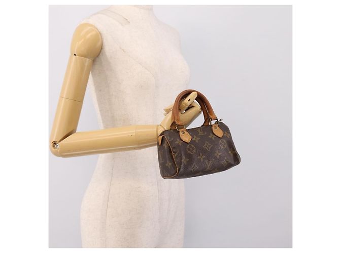 LOUIS VUITTON Monogram Mini Speedy Hand Bag M41534 LV Auth 197639 Monogramma - vista 18