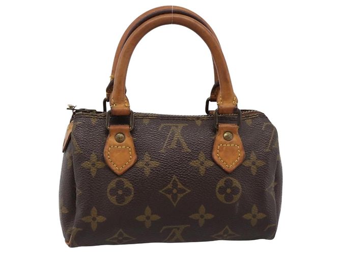 LOUIS VUITTON Monogram Mini Speedy Hand Bag M41534 LV Auth 197639 Monogramma - vista 2