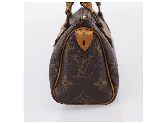 LOUIS VUITTON Monogram Mini Speedy Hand Bag M41534 LV Auth 197639 Monogramma - vista 4