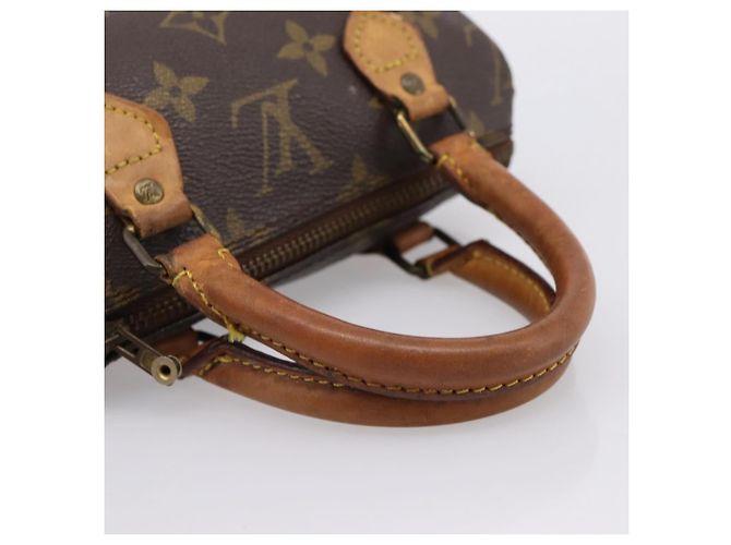 LOUIS VUITTON Monogram Mini Speedy Hand Bag M41534 LV Auth 197639 Monogramma - vista 7
