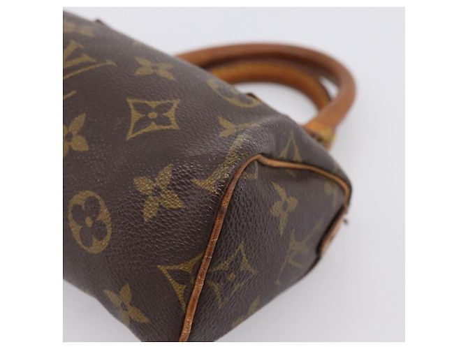 LOUIS VUITTON Monogram Mini Speedy Hand Bag M41534 LV Auth 197639 Monogramma - vista 9