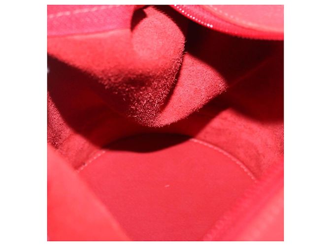 Borsa a mano LOEWE in pelle 2way rossa e oro autentica 195246A Rosso D'oro - vista 24