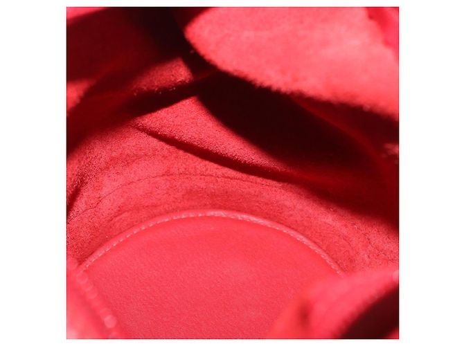 Borsa a mano LOEWE in pelle 2way rossa e oro autentica 195246A Rosso D'oro - vista 25