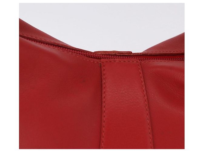 Borsa a mano LOEWE in pelle 2way rossa e oro autentica 195246A Rosso D'oro - vista 3