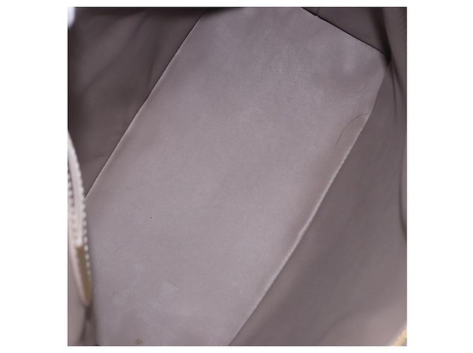 LOUIS VUITTON Monogram Bouclette Lockit Hand Bag Gris M40601 LV Auth 197648A Grigio - vista 11