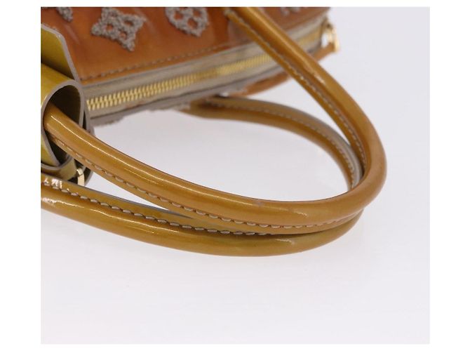 LOUIS VUITTON Monogram Bouclette Lockit Hand Bag Gris M40601 LV Auth 197648A Grigio - vista 8