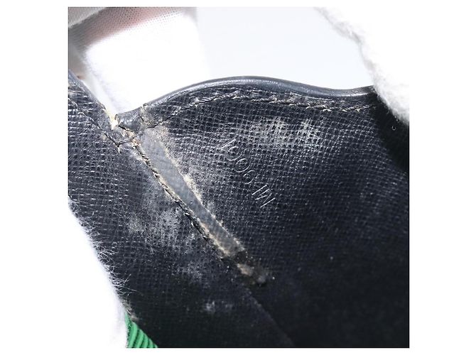 Borsa a tracolla LOUIS VUITTON Epi Cartouchiere MM Verde M52244 LV Auth 198910 - vista 12