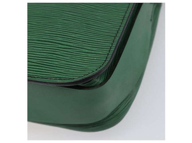 Borsa a tracolla LOUIS VUITTON Epi Cartouchiere MM Verde M52244 LV Auth 198910 - vista 16