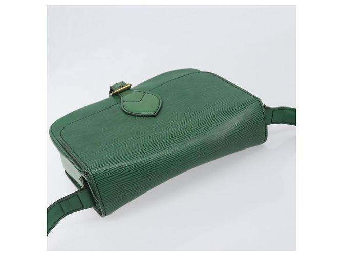 Borsa a tracolla LOUIS VUITTON Epi Cartouchiere MM Verde M52244 LV Auth 198910 - vista 6