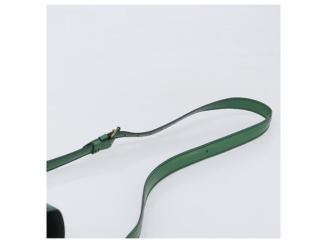 Borsa a tracolla LOUIS VUITTON Epi Cartouchiere MM Verde M52244 LV Auth 198910 - vista 8