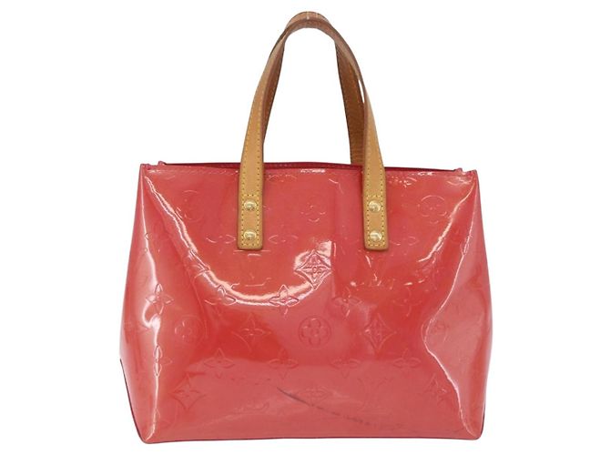 Borsa a mano LOUIS VUITTON Monogram Vernis Reade PM Fran Boise M9132F Auth BA15385 - vista 2
