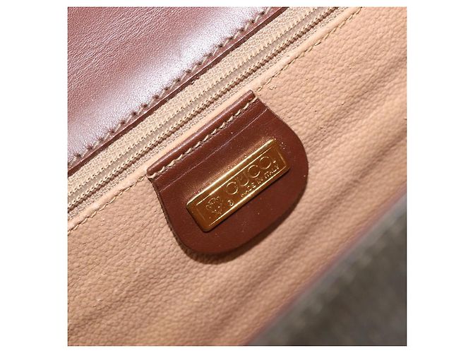 Borsa a tracolla GUCCI Canvas Khaki Gold 004 084 0289 Auth BA15104 D'oro Cachi - vista 19