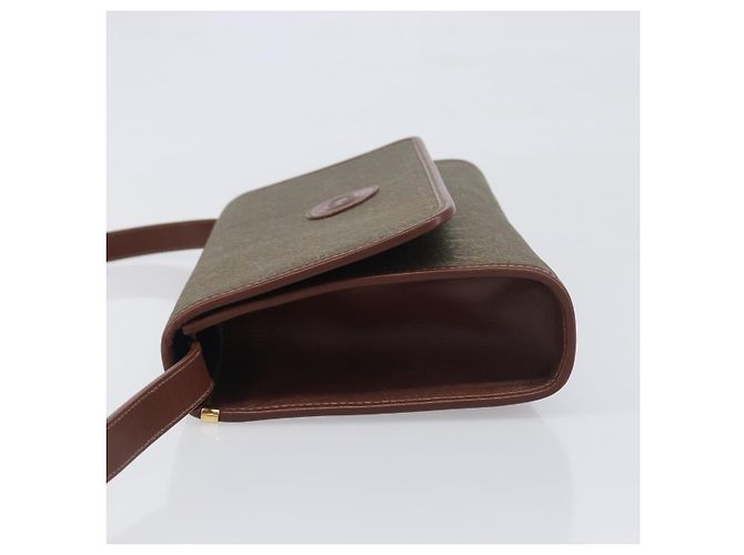 Borsa a tracolla GUCCI Canvas Khaki Gold 004 084 0289 Auth BA15104 D'oro Cachi - vista 4