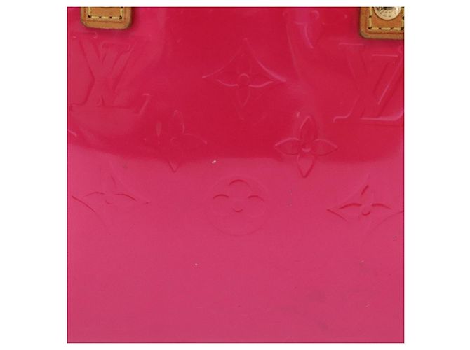 Borsa a mano LOUIS VUITTON Monogram Vernis Reade PM Fuchsia Pink M91221 Auth 198550A Rosa Fuschia - vista 3