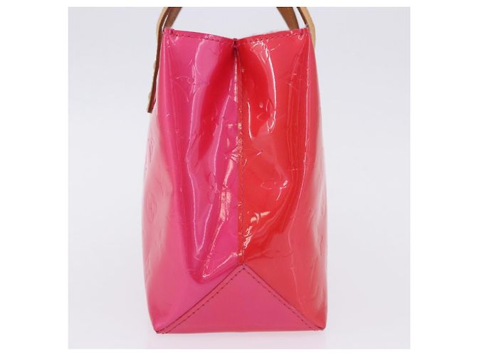 Borsa a mano LOUIS VUITTON Monogram Vernis Reade PM Fuchsia Pink M91221 Auth 198550A Rosa Fuschia - vista 5