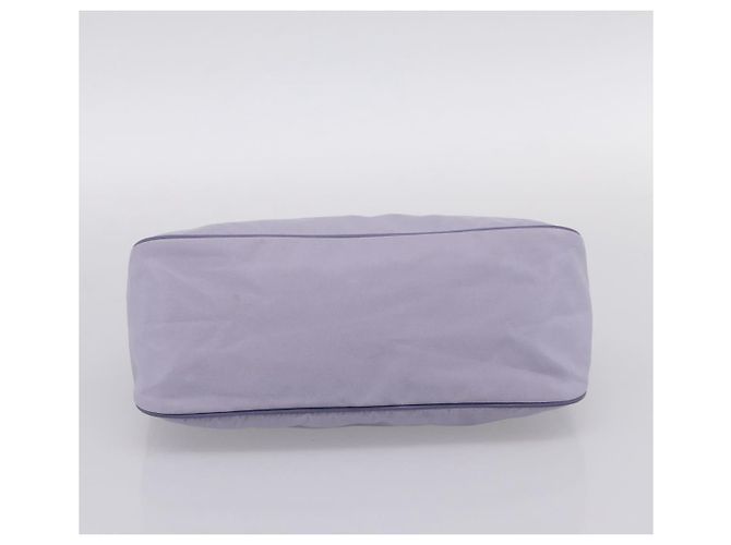Borsa a tracolla PRADA Nylon Lavende Silver Auth 199116A Argento Lavanda - vista 5