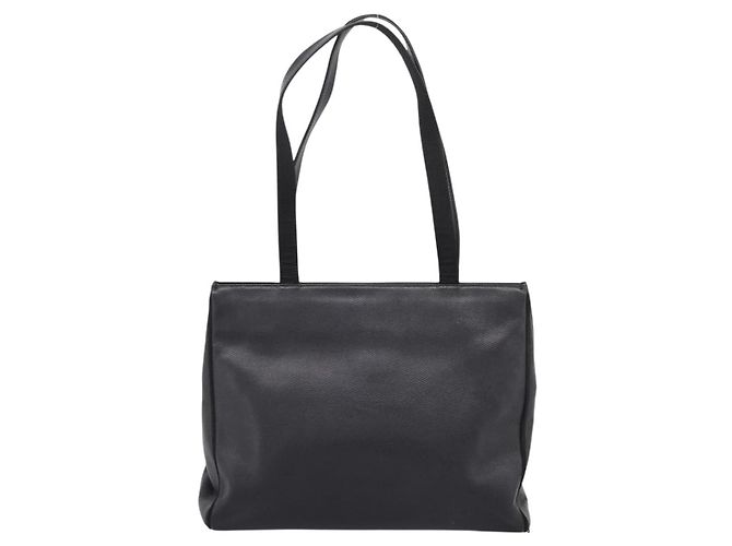 Borsa a tracolla Salvatore Ferragamo Vala in pelle nera e oro Auth 197656 Nero D'oro - vista 2