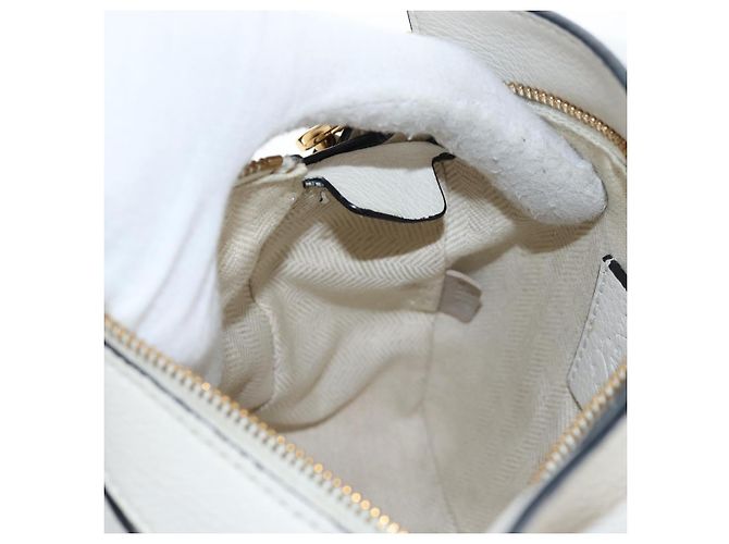 LOEWE Studio Ghibli Puzzle Bag mini Pelle 2way Ivory Gold Auth 197518SM D'oro Crudo - vista 27