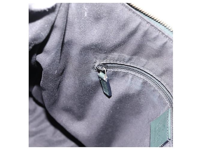 Borsa a Tracolla GUCCI Vernice Verde Tono Oro 189833 Auth 200154 - vista 23