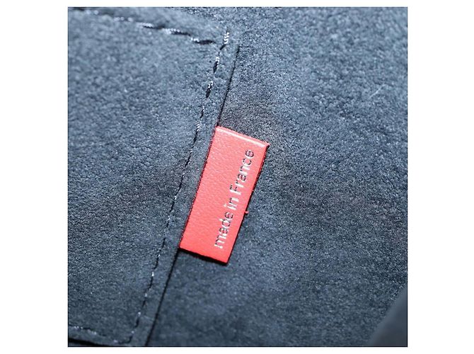 LOUIS VUITTON LVxYK Dauphine Mini Taurillon Clemence Black M21750 Auth 199094SM Nero - vista 11