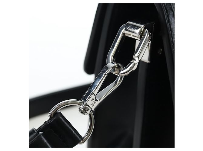 LOUIS VUITTON LVxYK Dauphine Mini Taurillon Clemence Black M21750 Auth 199094SM Nero - vista 18