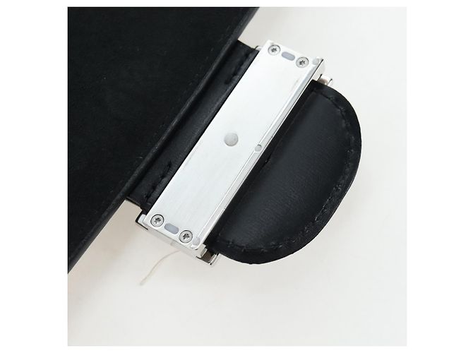 LOUIS VUITTON LVxYK Dauphine Mini Taurillon Clemence Black M21750 Auth 199094SM Nero - vista 9