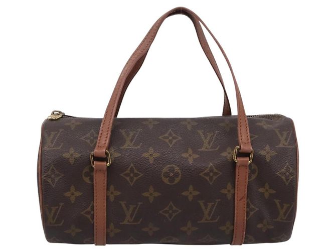 Borsa a mano LOUIS VUITTON Monogram Papillon 26 M51386 LV Auth 197633 Monogramma - vista 13