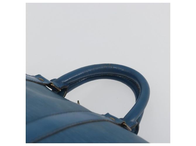 LOUIS VUITTON Epi Keepall 45 Boston Bag Blue M42975 LV Auth 190619 - vista 14