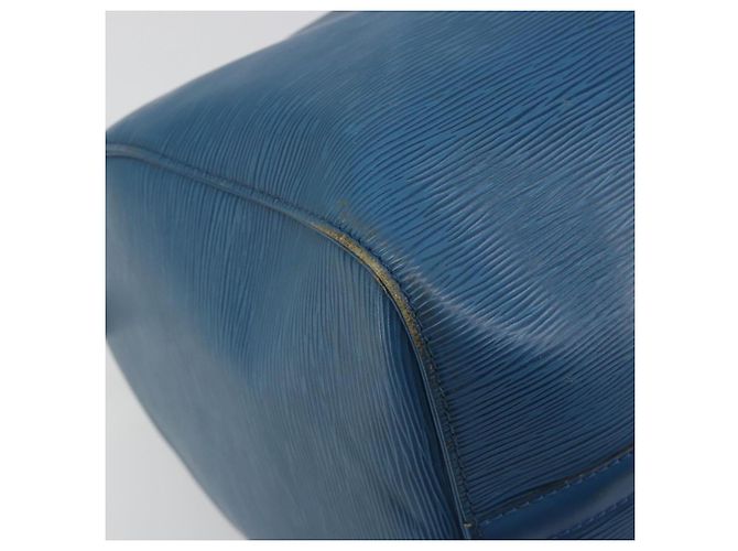 LOUIS VUITTON Epi Keepall 45 Boston Bag Blue M42975 LV Auth 190619 - vista 17