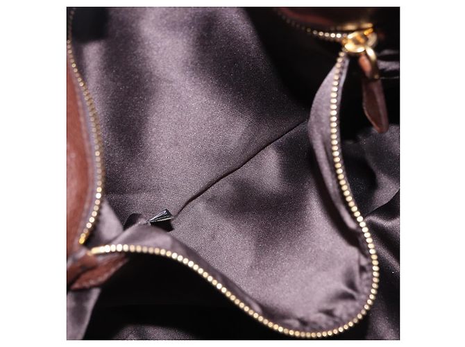 Borsa a tracolla Miu Miu in pelle Gold Brown Auth yk20861SAM Marrone D'oro - vista 22