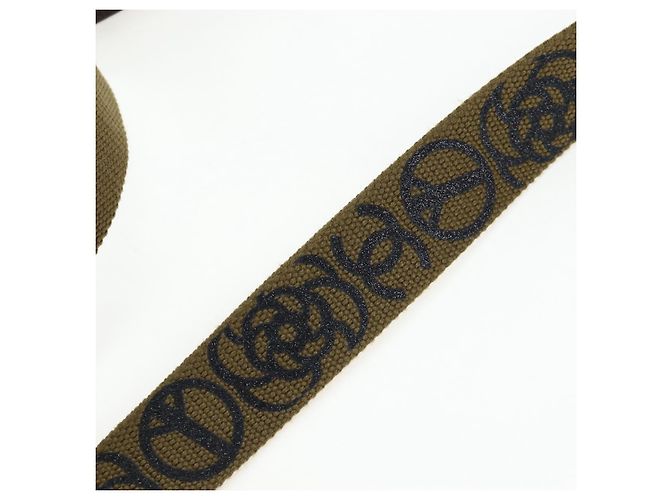 CHANEL Embroidery Graffiti 2015 On The Pavement Attache Case 2way Auth yk20849SM Argento Multicolore - vista 15