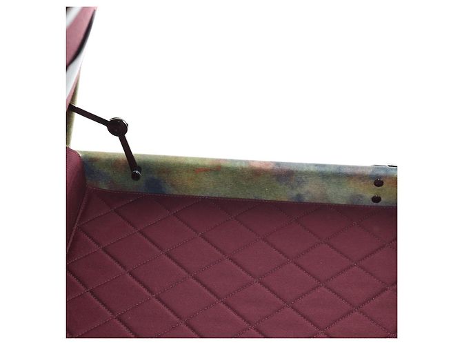 CHANEL Embroidery Graffiti 2015 On The Pavement Attache Case 2way Auth yk20849SM Argento Multicolore - vista 37