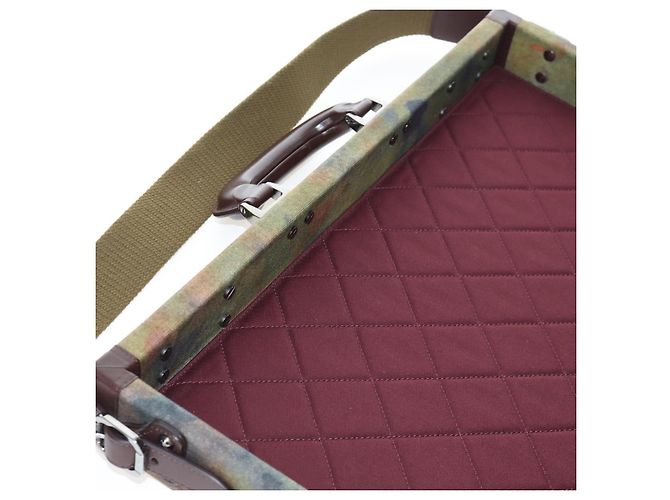 CHANEL Embroidery Graffiti 2015 On The Pavement Attache Case 2way Auth yk20849SM Argento Multicolore - vista 39