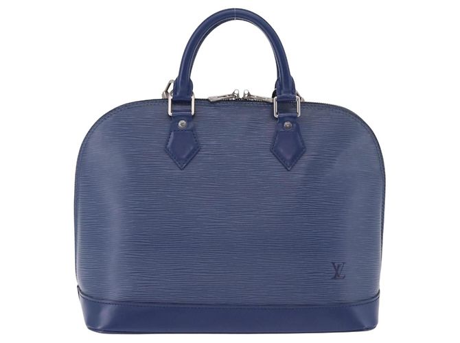Borsa a mano LOUIS VUITTON Epi Alma Myrtille M5214G LV Auth 200284V Viola scuro - vista 13