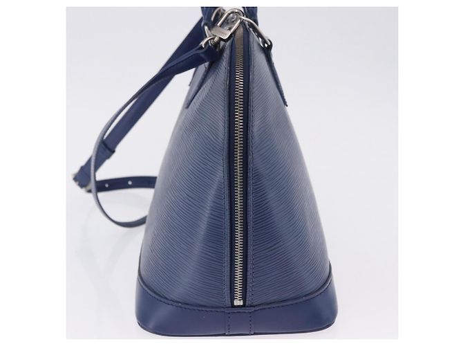 Borsa a mano LOUIS VUITTON Epi Alma Myrtille M5214G LV Auth 200284V Viola scuro - vista 4