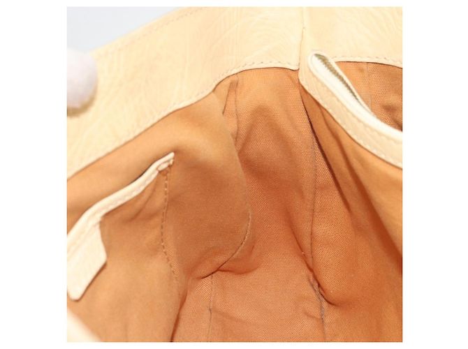 Céline CELINE Boogie Bag Leather Beige Gold Auth 196610 D'oro - vista 20
