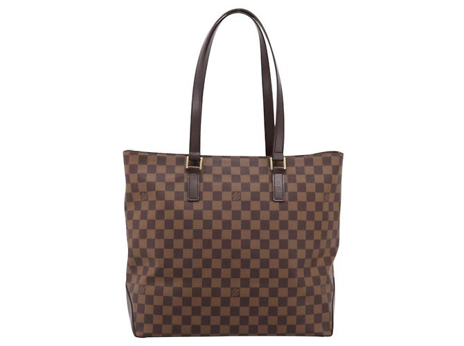 LOUIS VUITTON Damier Ebene Cabas Mezzo Tote Bag SPO LV Auth 200190V - vista 13