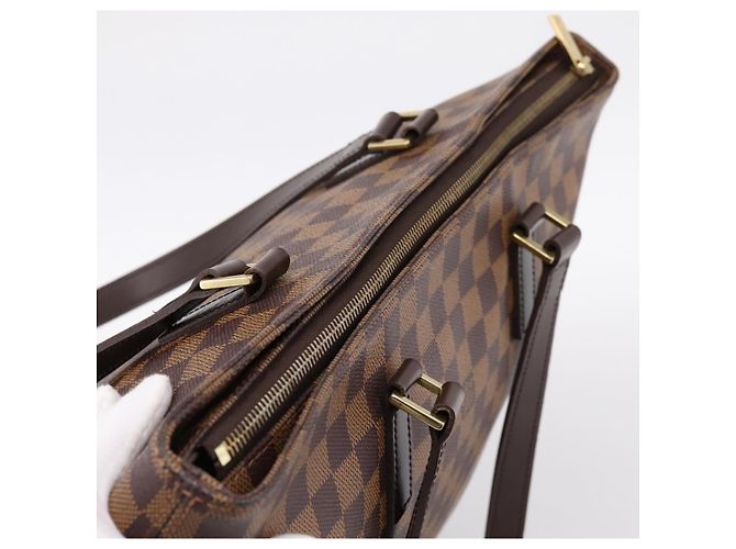 LOUIS VUITTON Damier Ebene Cabas Mezzo Tote Bag SPO LV Auth 200190V - vista 6