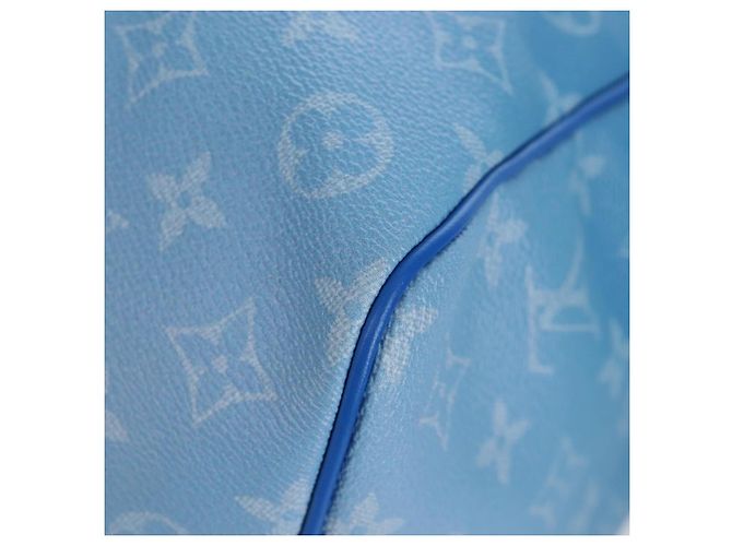 LOUIS VUITTON Monogram Crows Keepall Bandouliere 50 Blue M45428 Auth yk20850SAM Bianco - vista 20