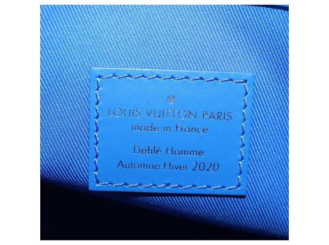 LOUIS VUITTON Monogram Crows Keepall Bandouliere 50 Blue M45428 Auth yk20850SAM Bianco - vista 31