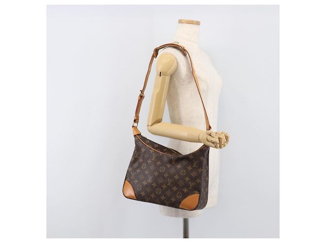 Bolsa de Ombro LOUIS VUITTON Monogram Boulogne 30 M51265 LV Auth 200189 Monograma - vista 22