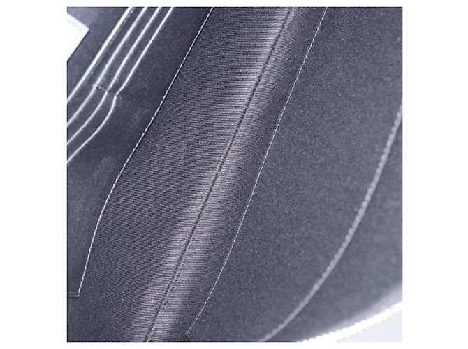 Berluti Clutch-Tasche aus Leder Schwarz Silber Auth BA15332A - Ansicht 10