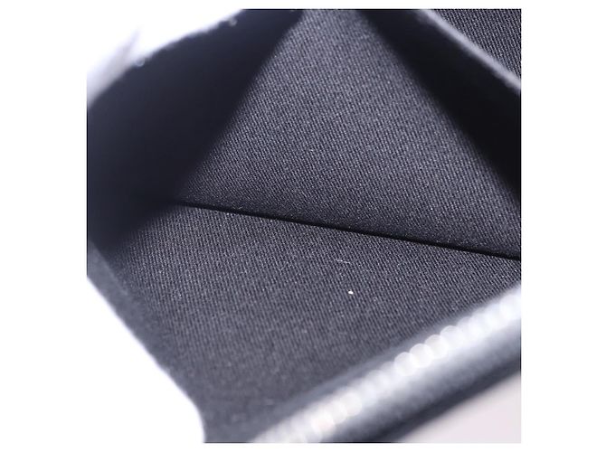 Berluti Clutch-Tasche aus Leder Schwarz Silber Auth BA15332A - Ansicht 11