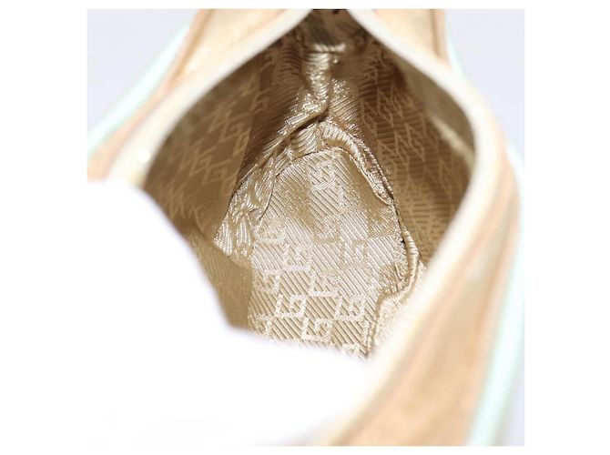 Pouch GUCCI Canvas Azzurro Oro 039 1133 Auth BA15361 Blu chiaro - vista 18