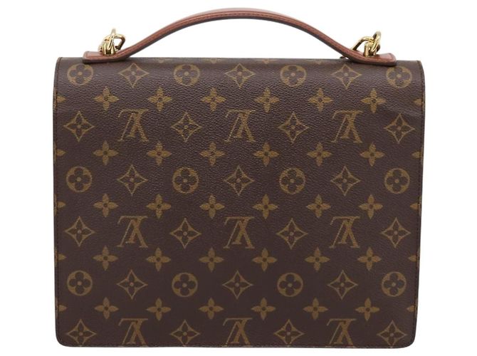 Bolsa de mão LOUIS VUITTON Monogram Monceau28 M51185 LV Auth 197638V Monograma - vista 2